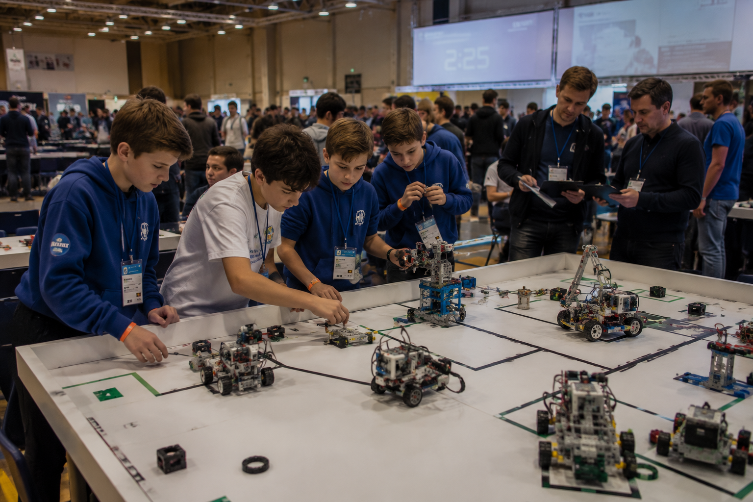 Compétition de robotique éducative